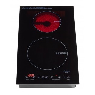 Pacific 太平洋 PIC-W110 直向雙頭嵌入式電磁爐＋電陶爐